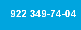 922 349-74-04